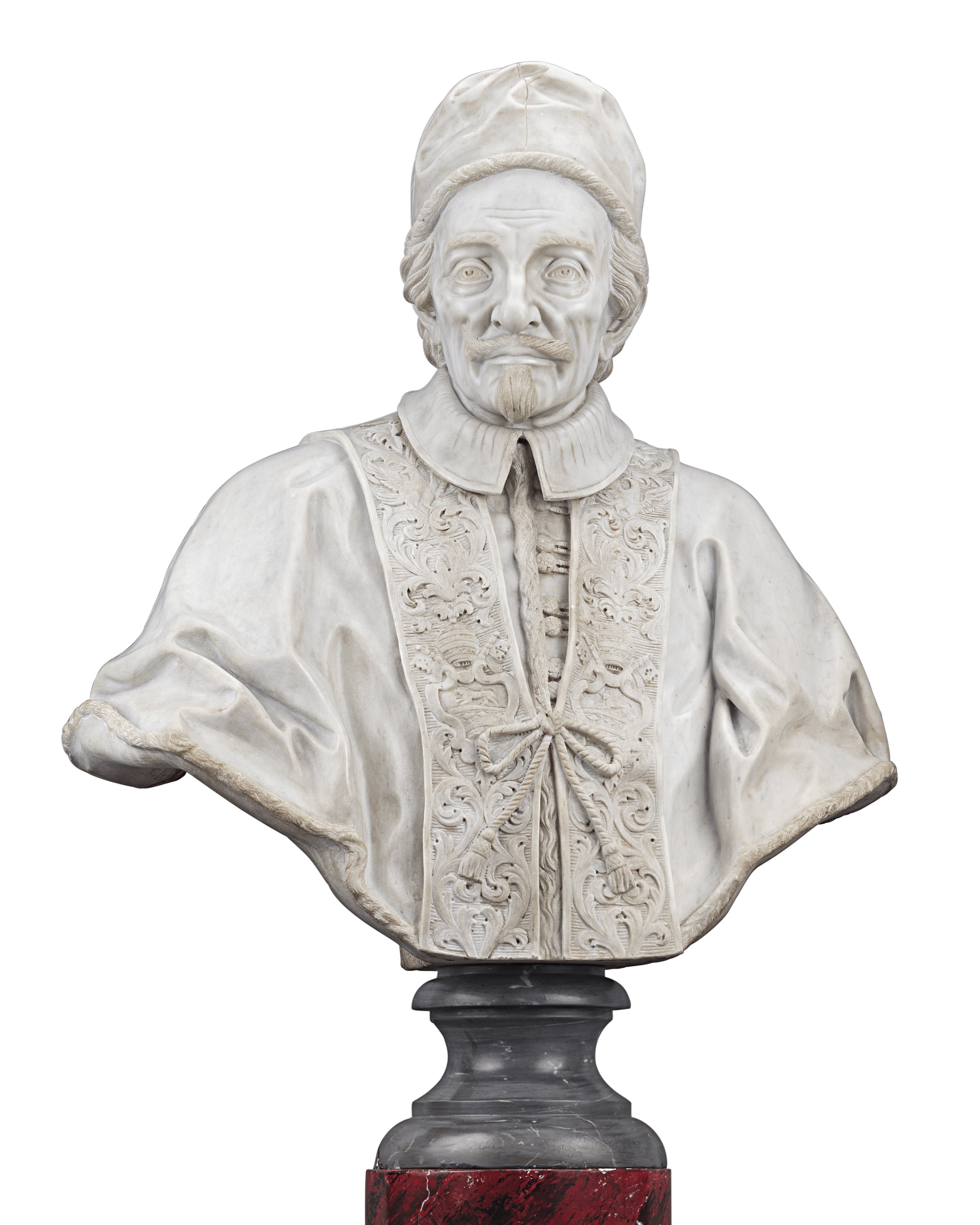 Bust of Pope Innocent XI Odescalchi by Domenico Guidi