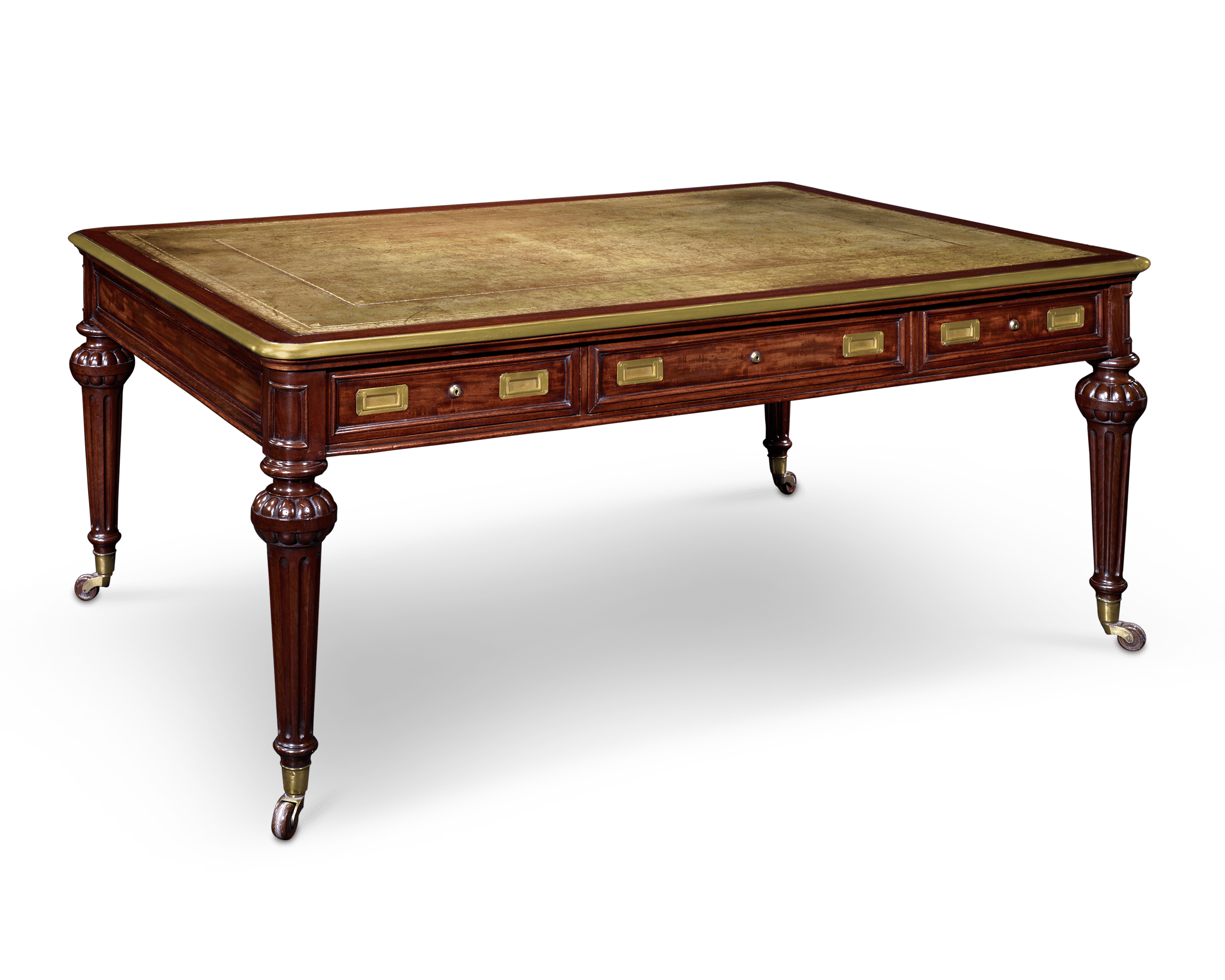 Regency Library Table by Holland & Sons