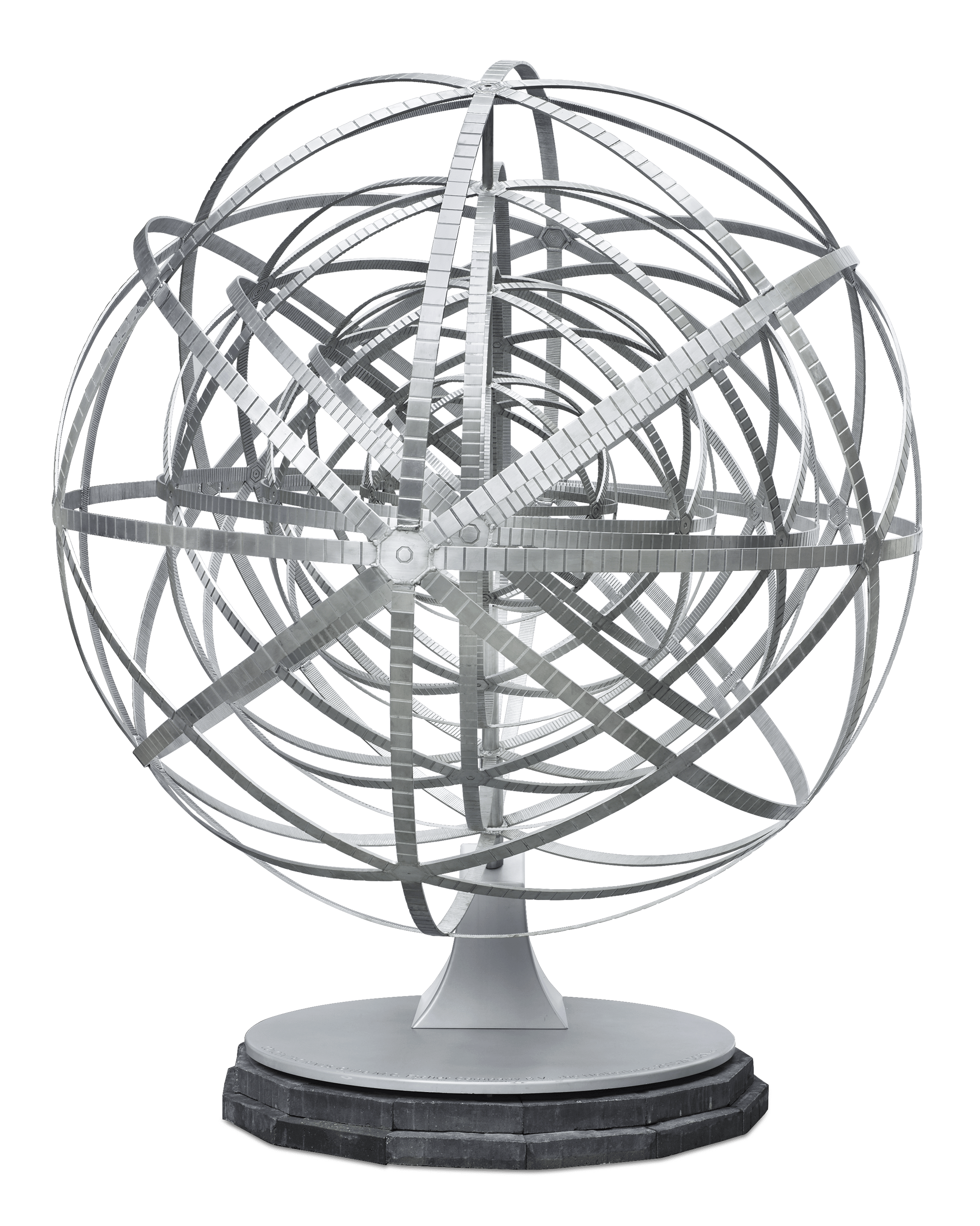 Escher-Inspired Sculpture "Concentric Rinds" by Zadora-Gerlof