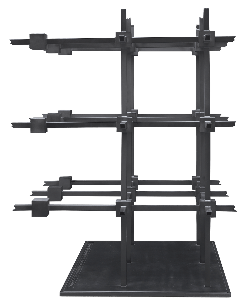 Escher-Inspired Sculpture "Cubic Space Division" by Zadora-Gerlof
