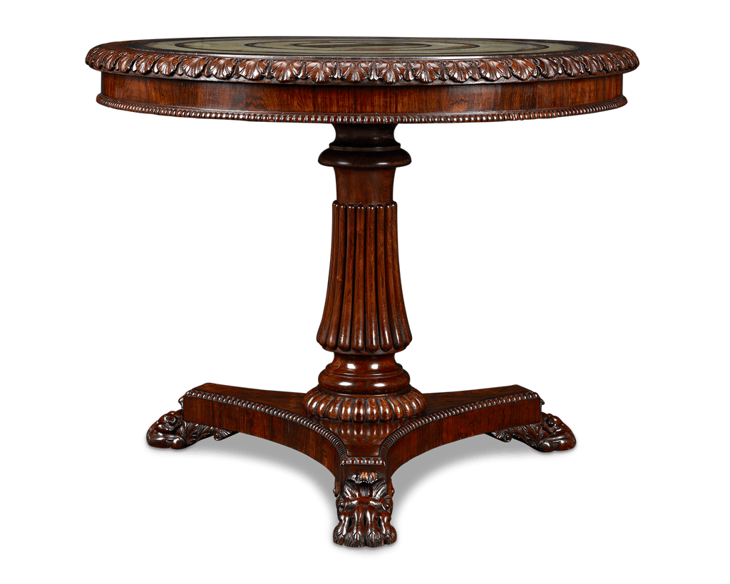 Pietra Paesina Specimen Table Attributed to Gillows