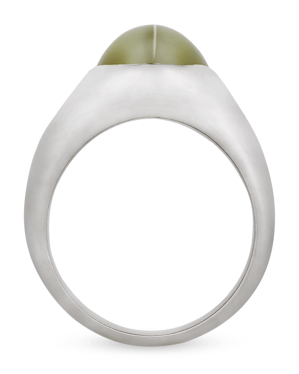 Men's Cat's Eye Chrysoberyl Ring, 6.00 Carats