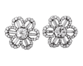 Art Deco Diamond Earrings, 7.10 Carats