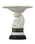 George III Marble and Blue John Dolphin Tazza