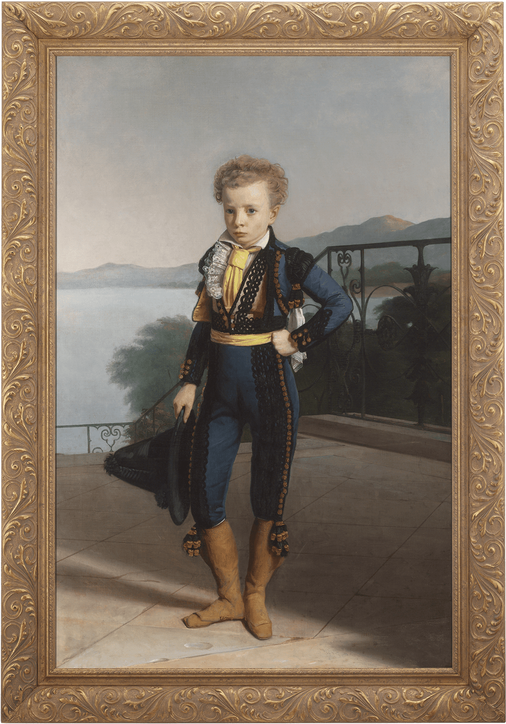 Portrait of Napoléon II attributed to Johann Peter Krafft