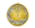 Louis Comfort Tiffany Victory Favrile Glass Medallion