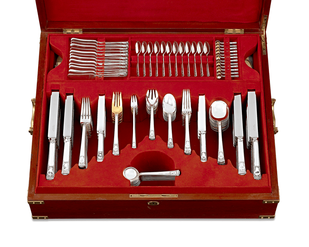Tiffany & Co. San Lorenzo Silver Flatware Service, 248 Pieces
