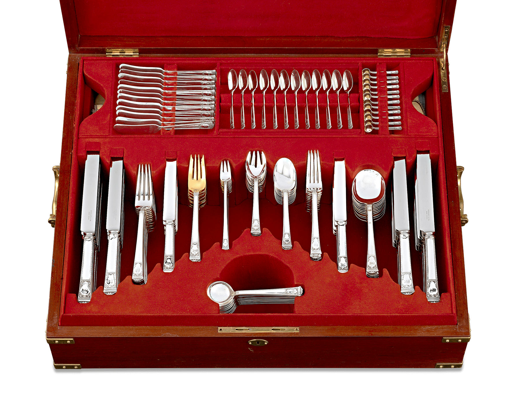 Tiffany & Co. San Lorenzo Silver Flatware Service, 248 Pieces
