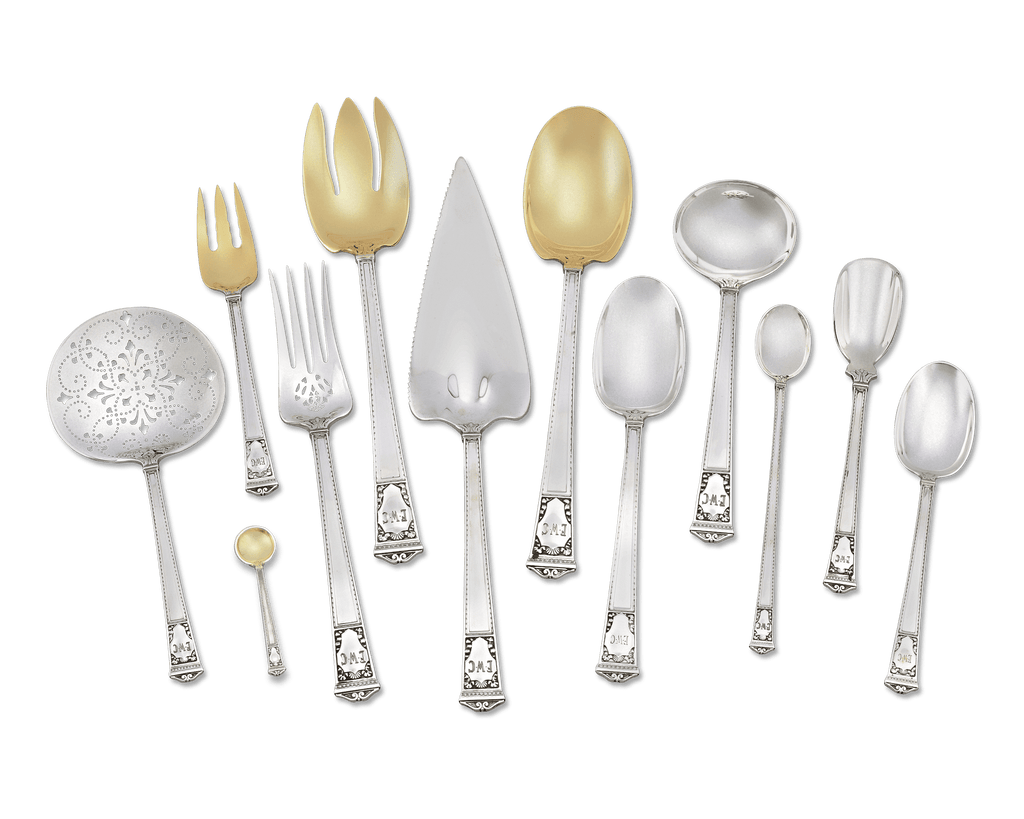 Tiffany & Co. San Lorenzo Silver Flatware Service, 248 Pieces