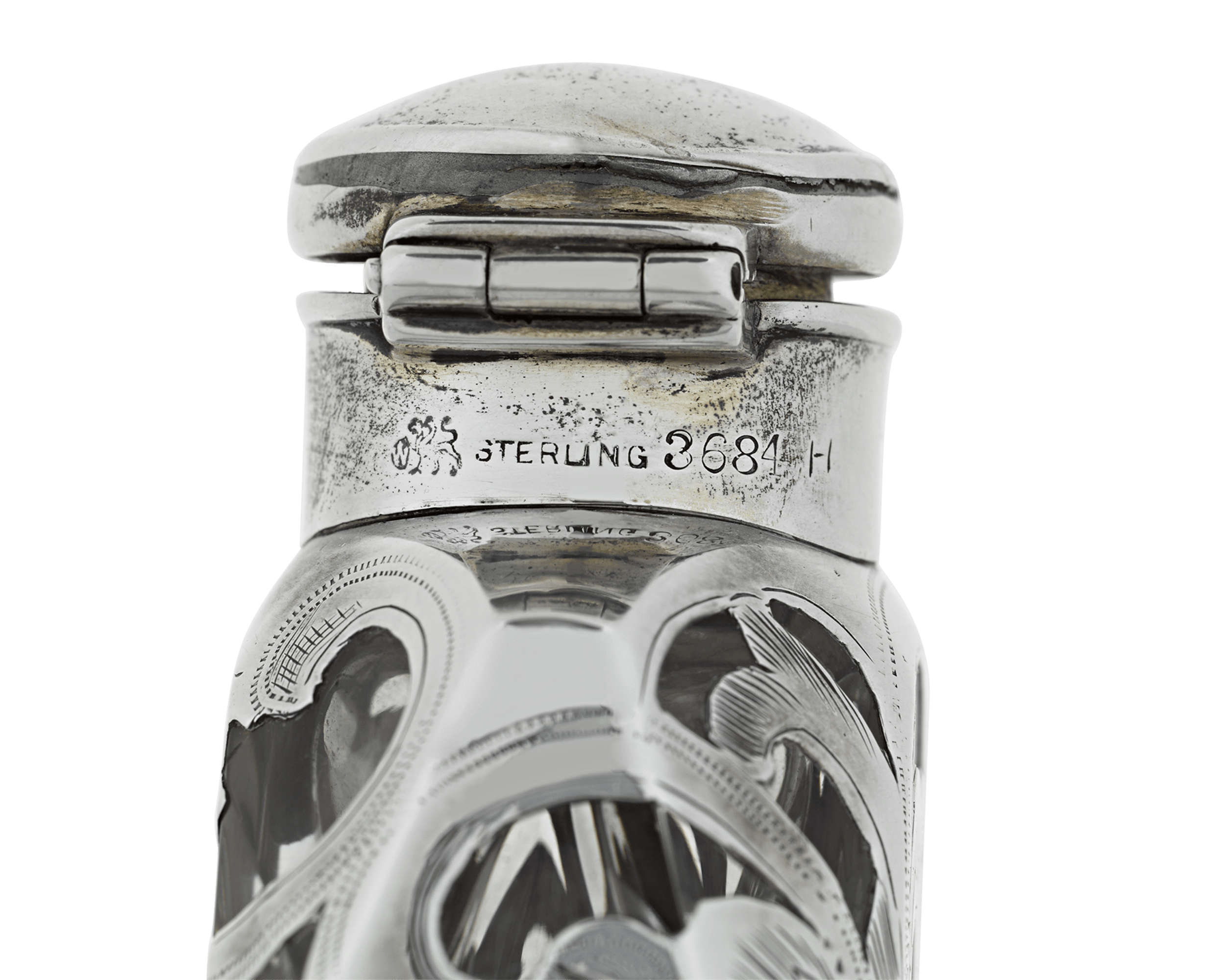 Art Nouveau Perfume Flacon
