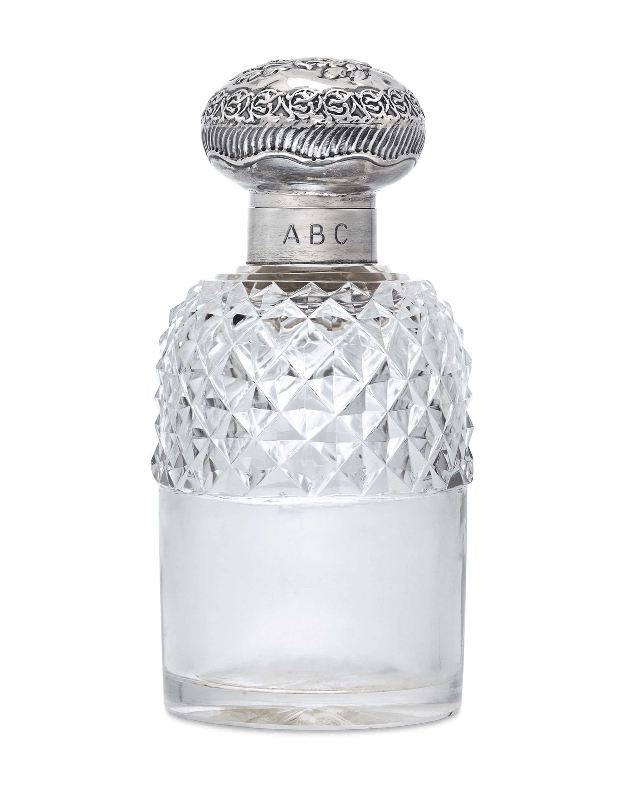 Victorian Cut Glass Perfume Bottle