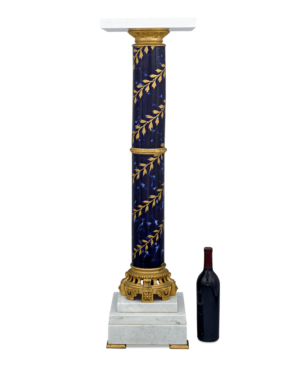 Sèvres-Style Porcelain Pedestal