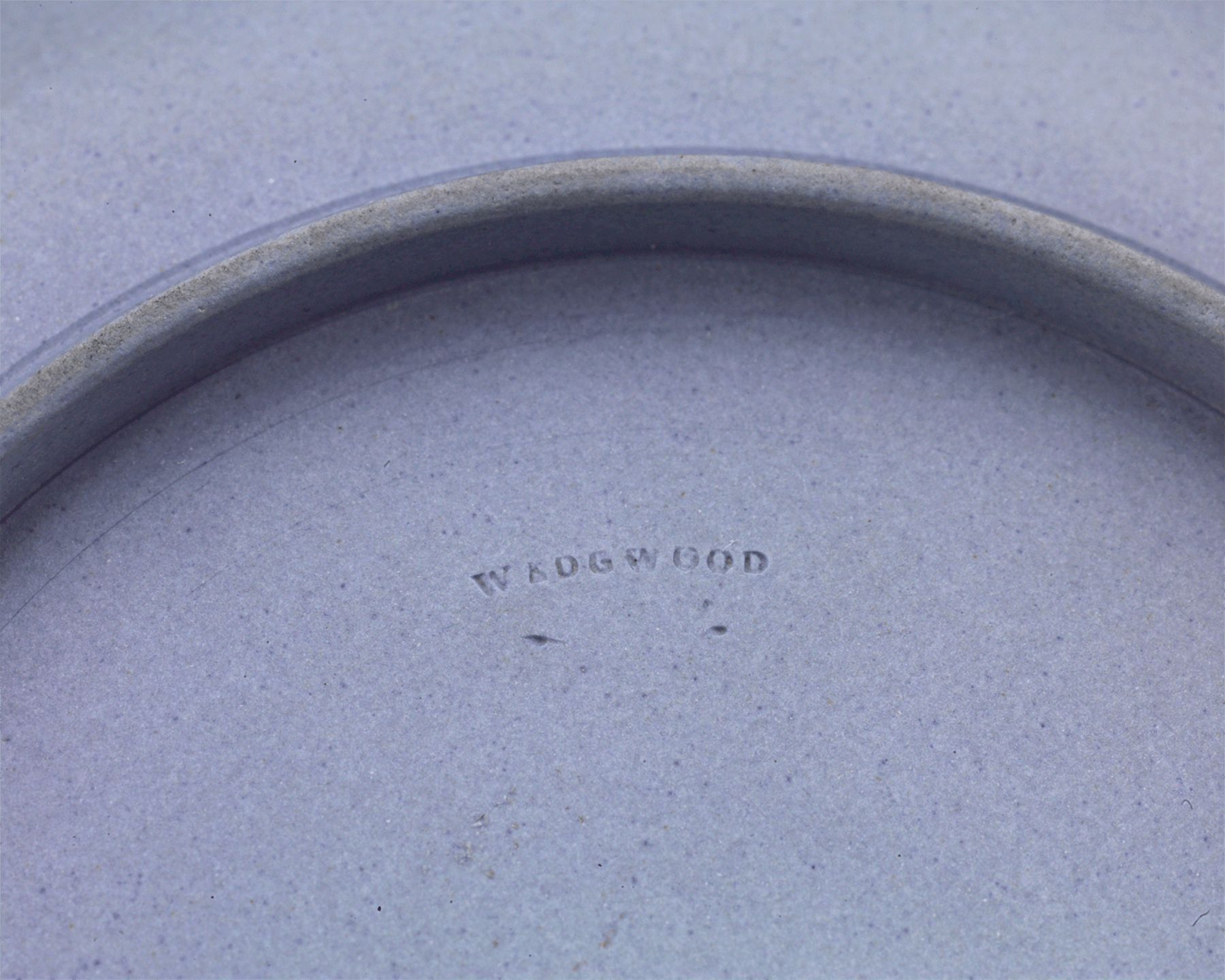 Wedgwood Pale Blue Jasperware Coffee Cup and Saucer Set