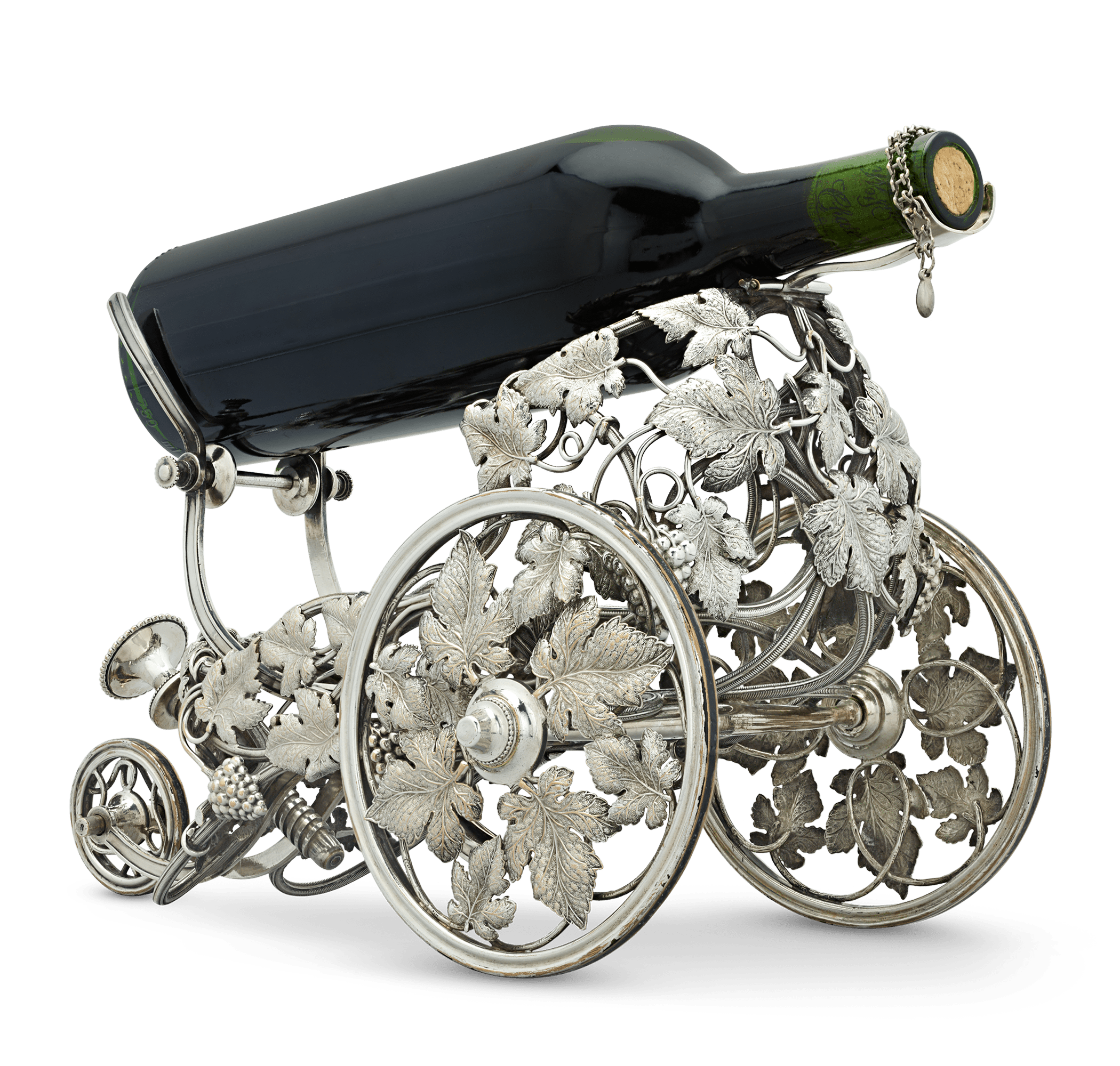 Christofle Silverplate Wine Trolley