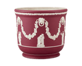 Wedgwood Crimson Jasper Jardinière