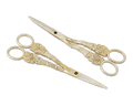 Two Pairs of Regency-Period Silver-Gilt Grape Shears