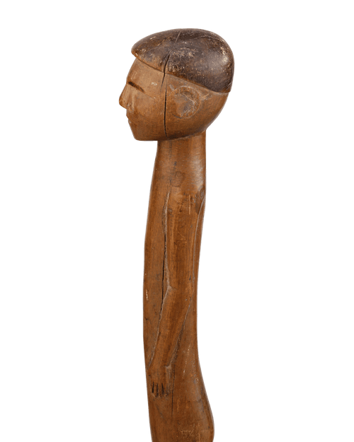 African Man Folk Art Cane