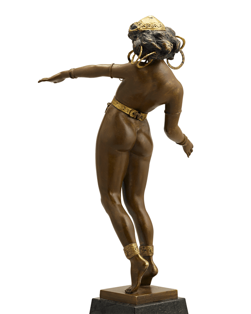 Nubian Dancer by Carl Kauba