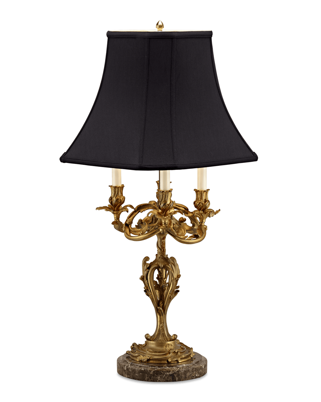 Pair of French Candelabra-Form Lamps