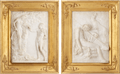 Italian Mythological Marble Plaques
