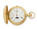 Perpetual Calendar Chronograph Pocket Watch by Redard & Co.