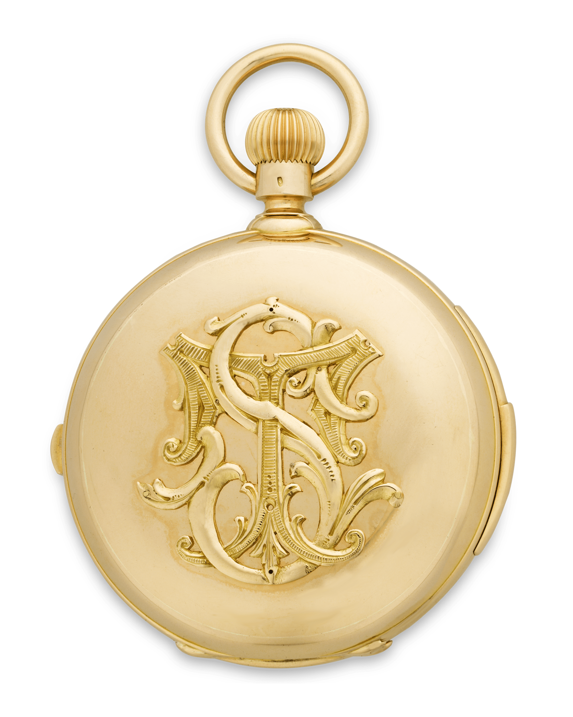 Perpetual Calendar Chronograph Pocket Watch by Redard & Co.