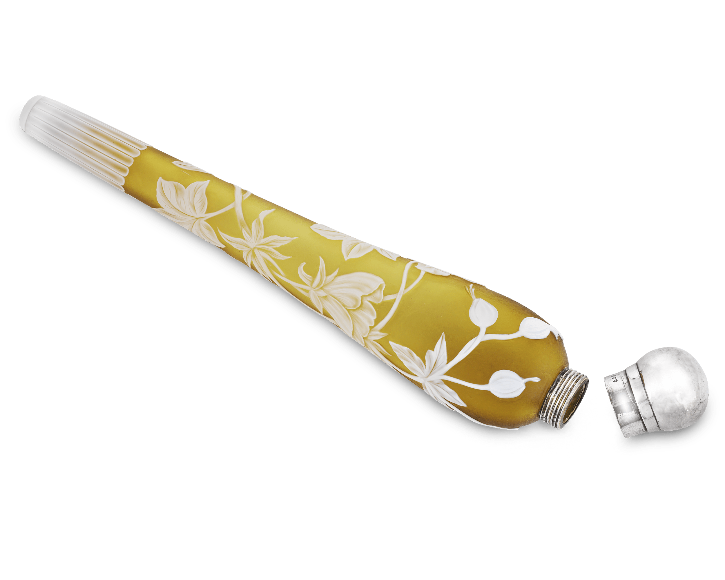 Cameo Glass Perfume Bottle by Thomas Webb & Sons