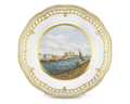 Kronborg Castle Porcelain Plate by Royal Copenhagen