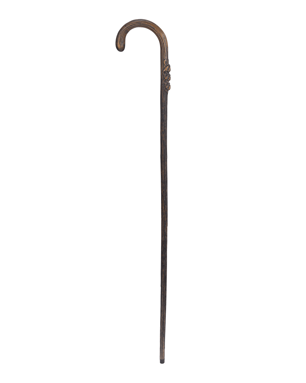 Carved French Bulldog Cane