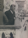 Charlie Chaplin Autographed Photo