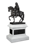 Equestrian Portrait of Louis XIV by Girardon