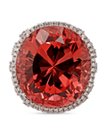 Cushion-Cut Tourmaline Ring, 54.89 Carats