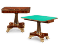 Regency Rosewood Card Tables