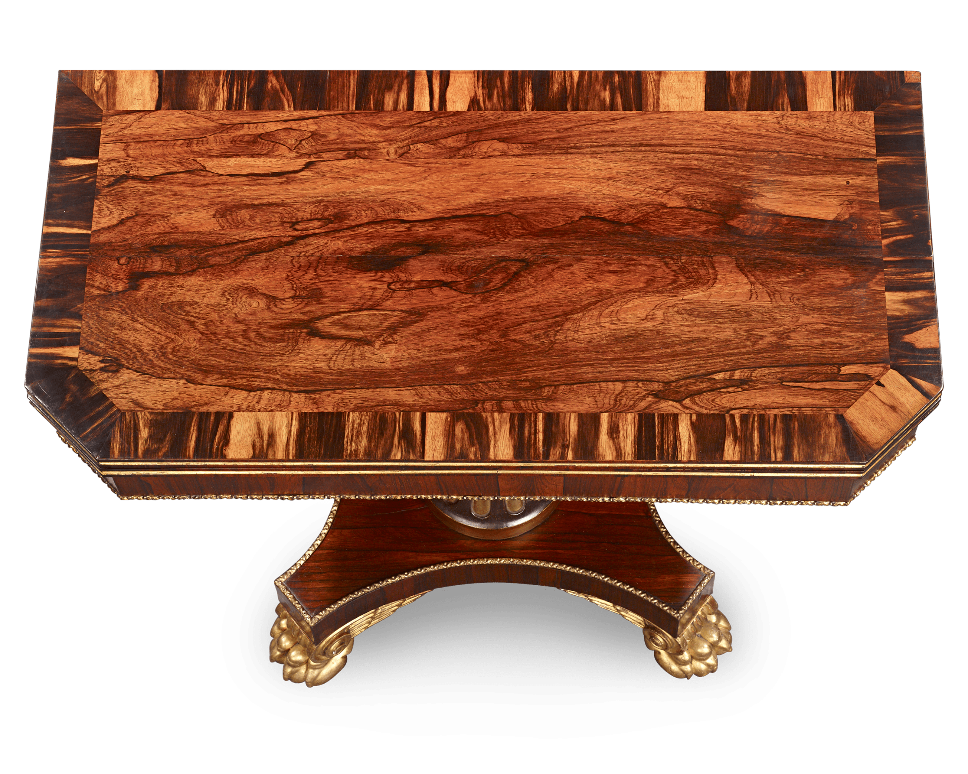 Regency Rosewood Card Tables