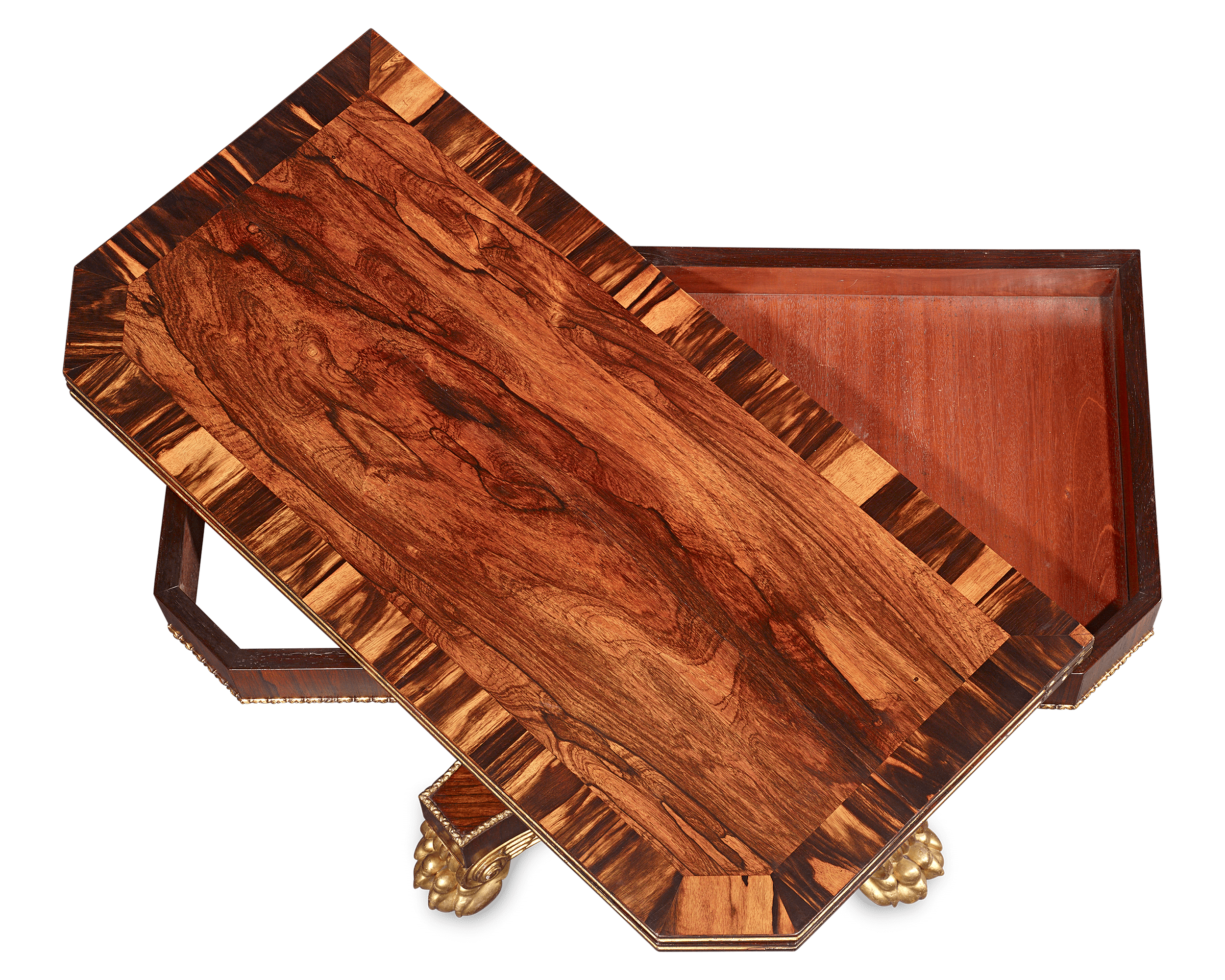 Regency Rosewood Card Tables