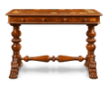 Hardstone and Rosewood Centre Table Attributed To Gillows