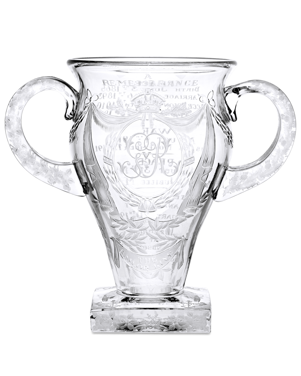 King George V Remembrance Vase