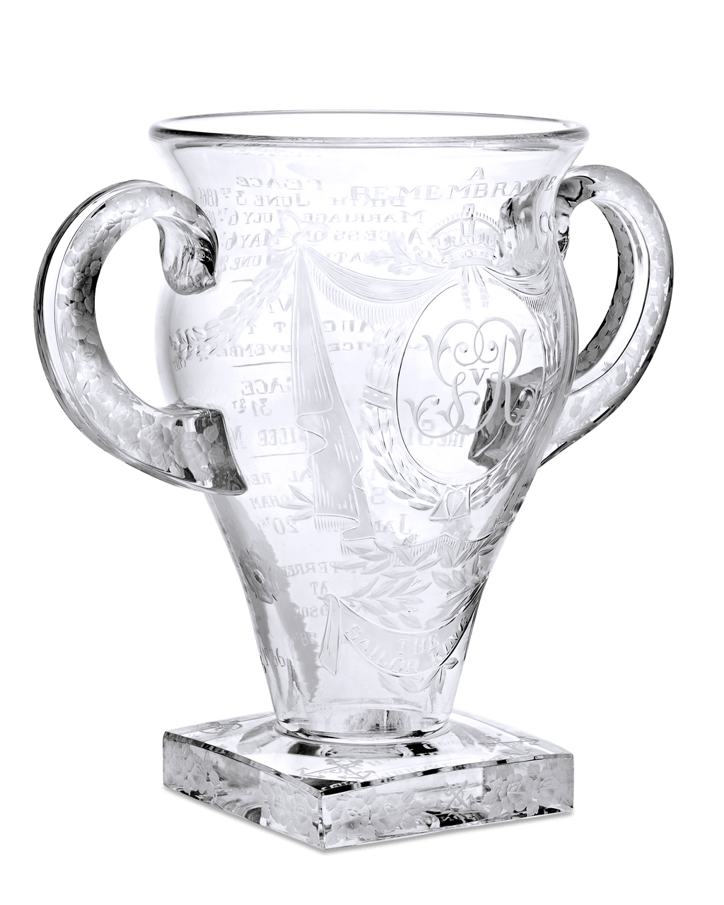 King George V Remembrance Vase