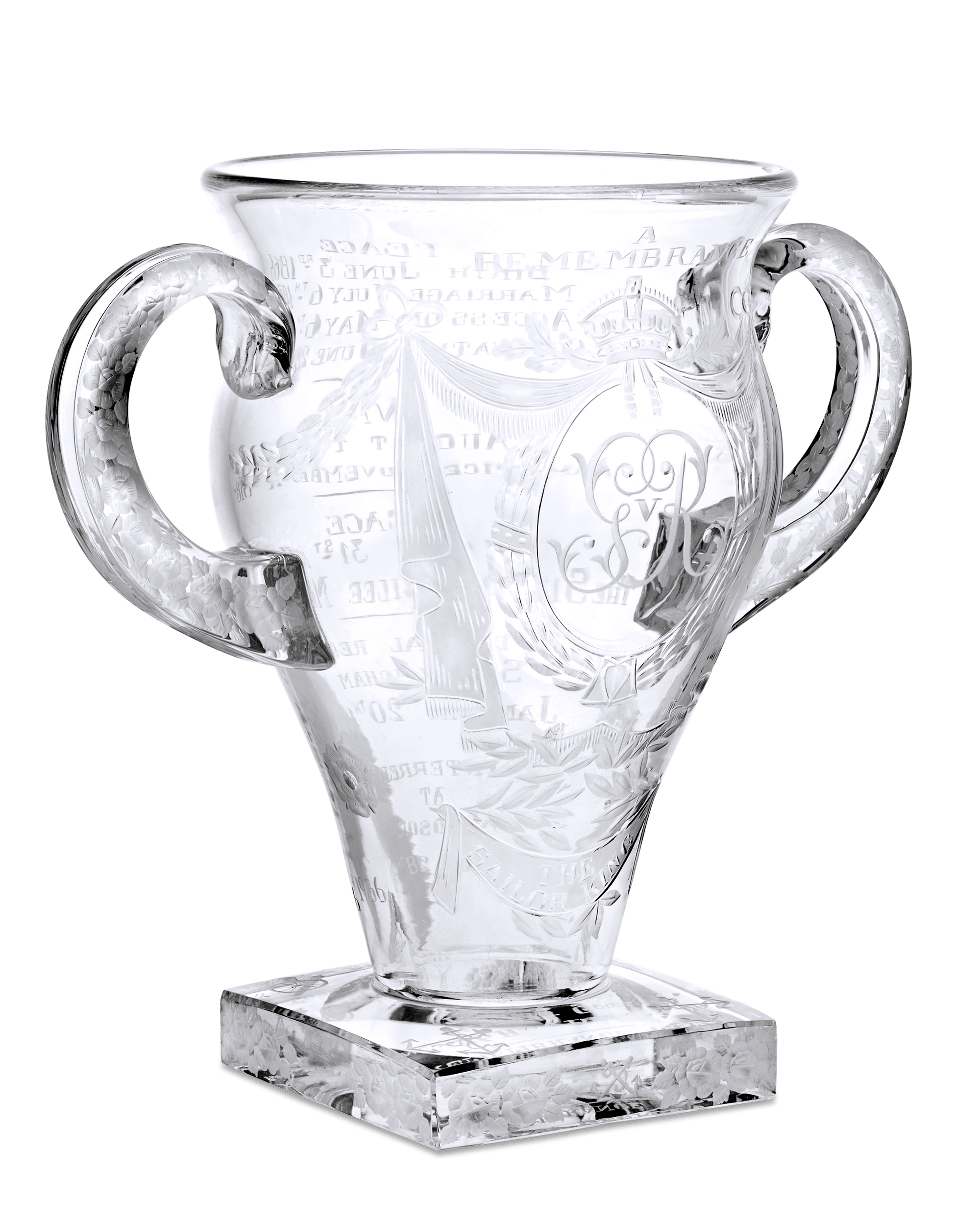 King George V Remembrance Vase