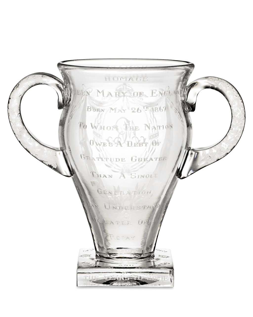 Queen Mary Homage Vase