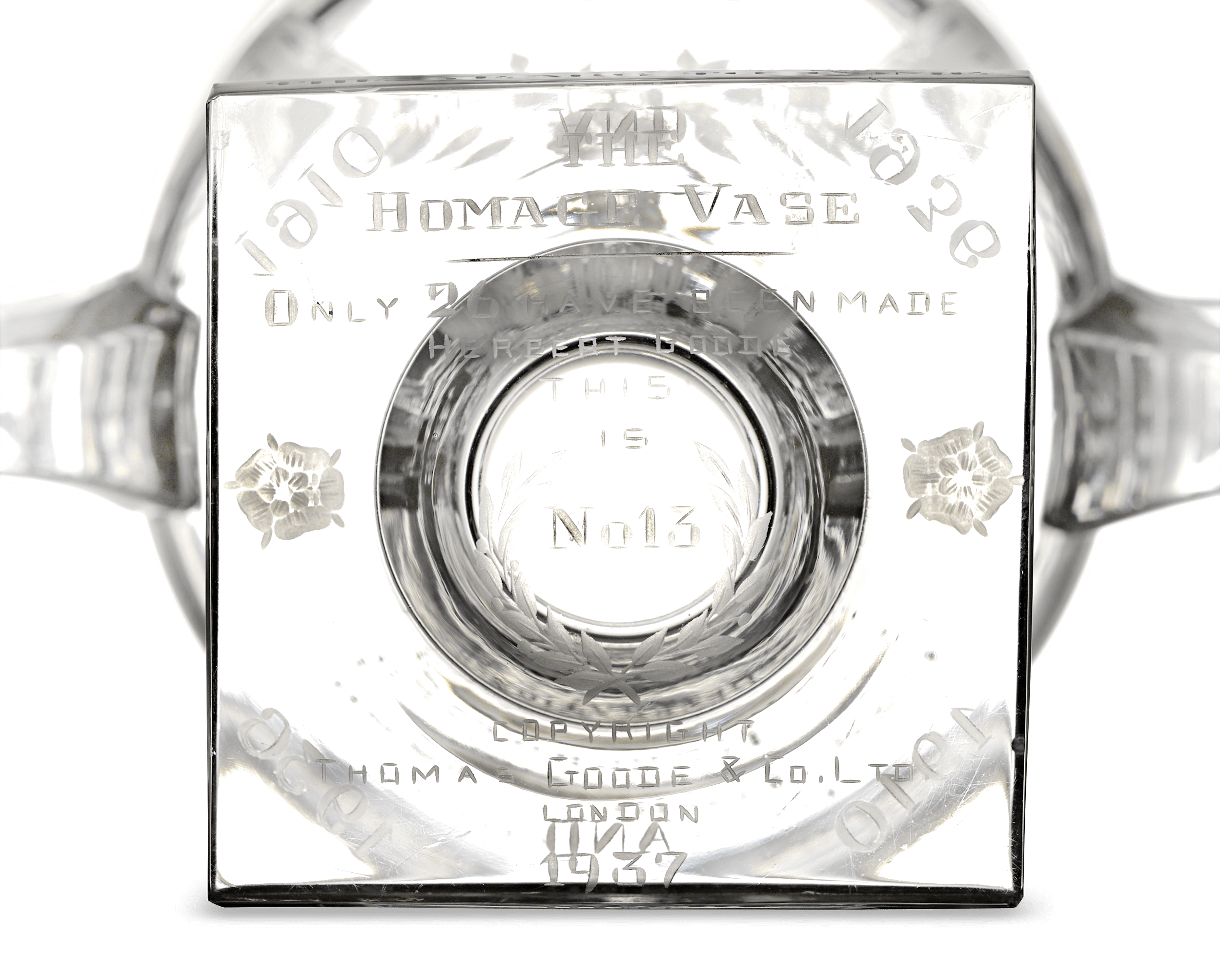 Queen Mary Homage Vase