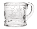 Coronation of Queen Elizabeth II Commemorative Glass