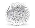 Russian and Pillar Cut Glass Plate by Hawkes
