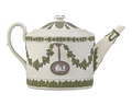 Wedgwood Tri-color Jasperware Teapot