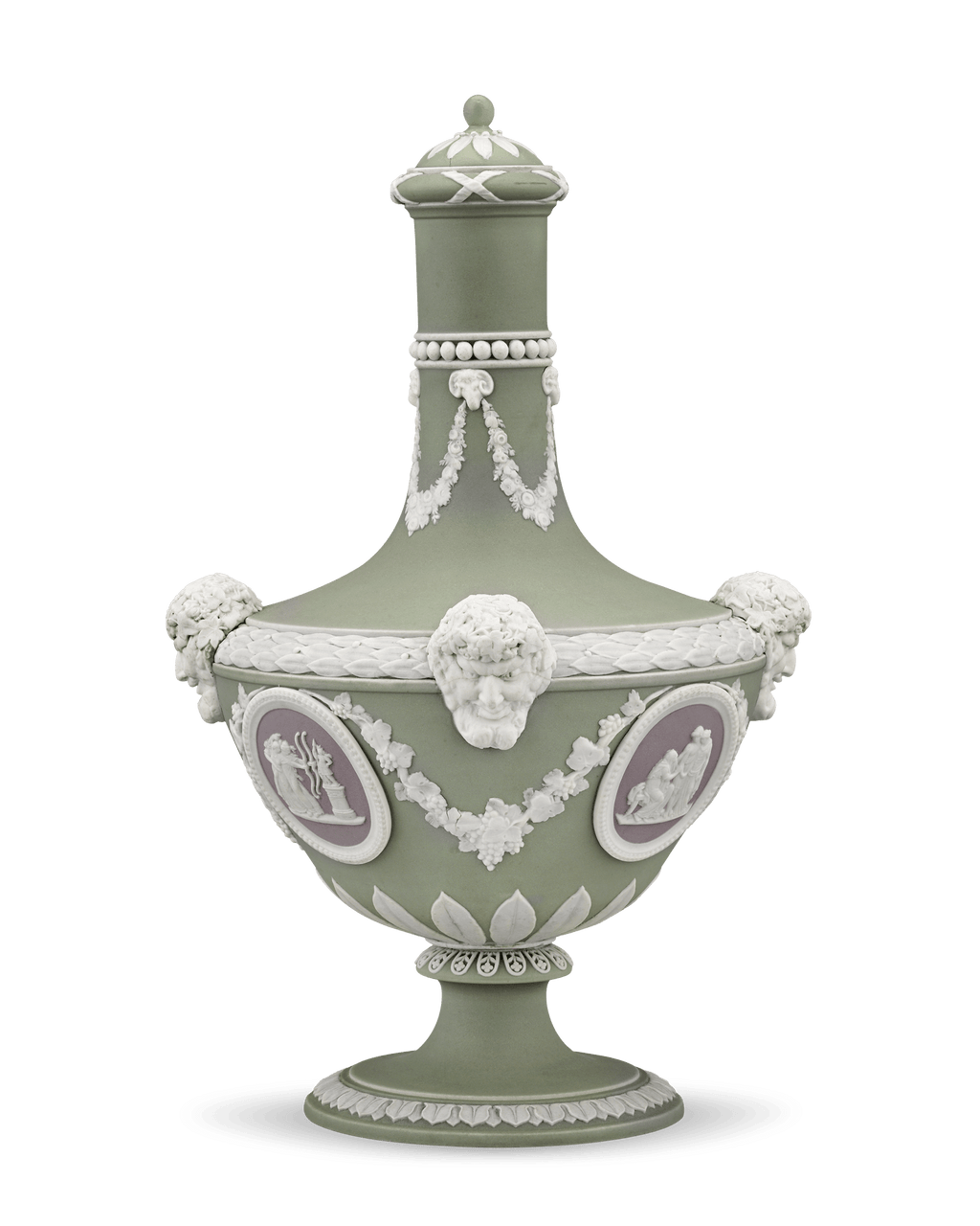 Tri-Color Barber Bottle Vase by Wedgwood