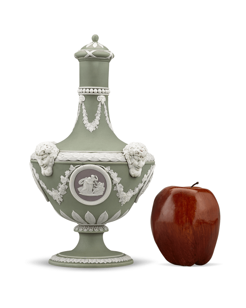 Tri-Color Barber Bottle Vase by Wedgwood