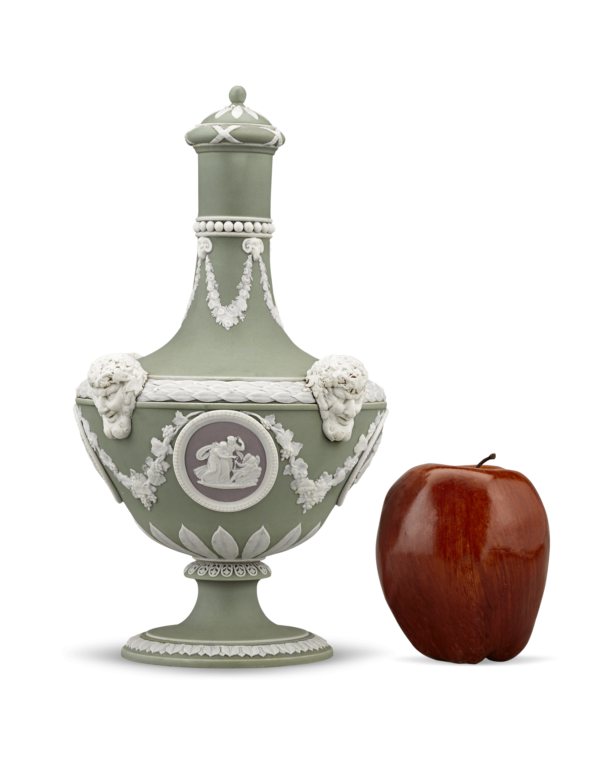 Tri-Color Barber Bottle Vase by Wedgwood