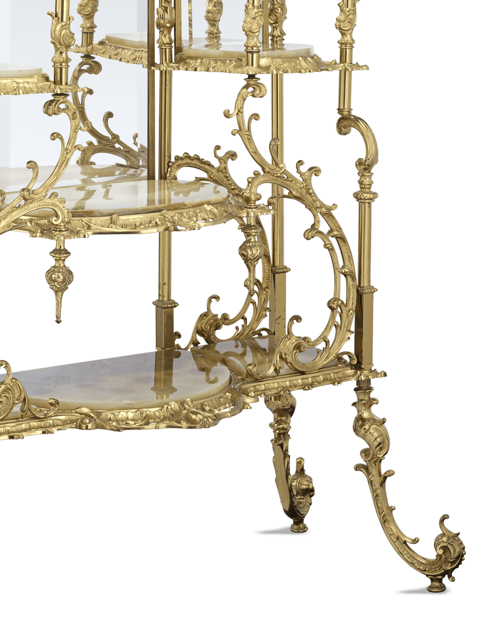 Rococo Revival Étagère