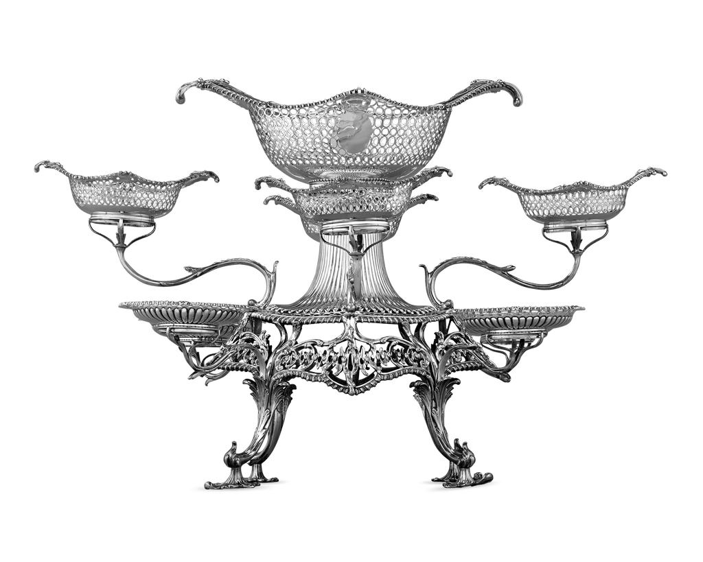 George III Silver Epergne by Thomas Pitts