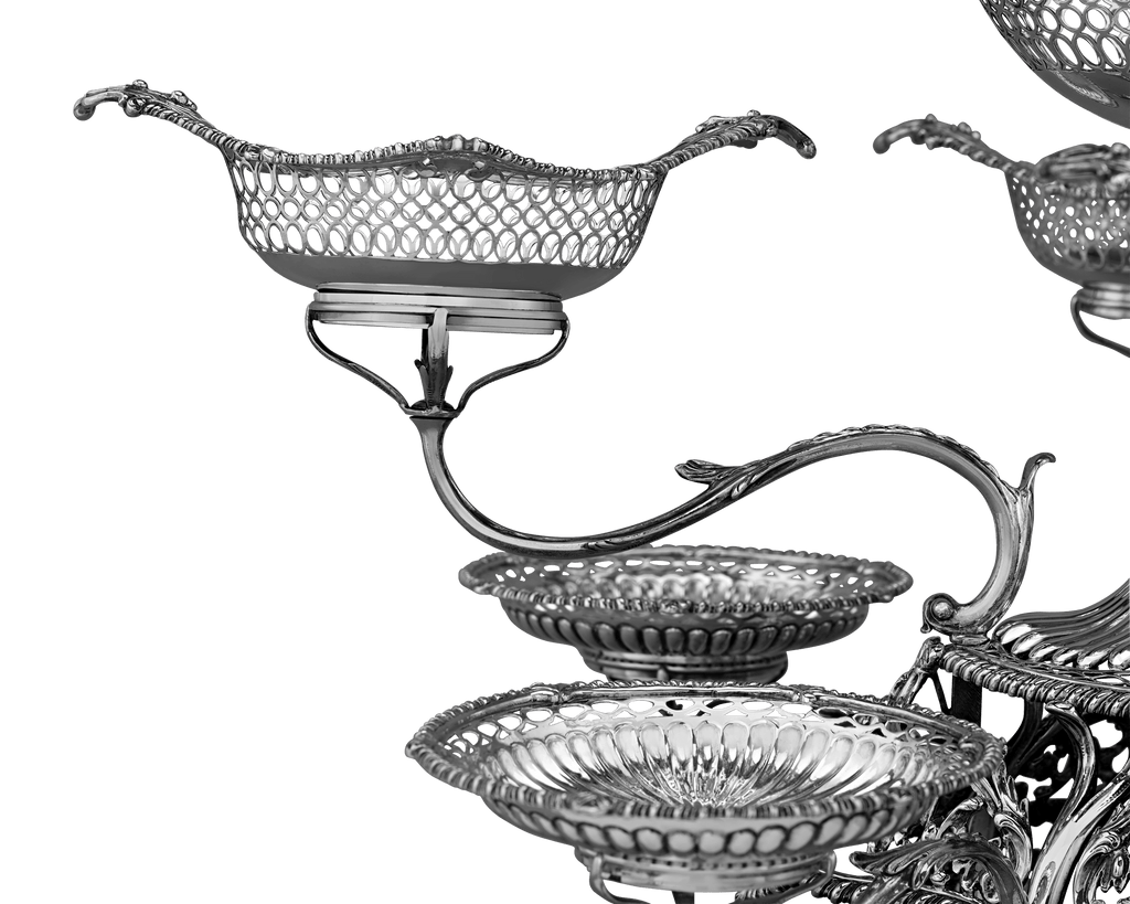 George III Silver Epergne by Thomas Pitts